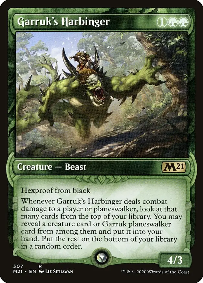 Garruk s Harbinger (Core Set 2021)