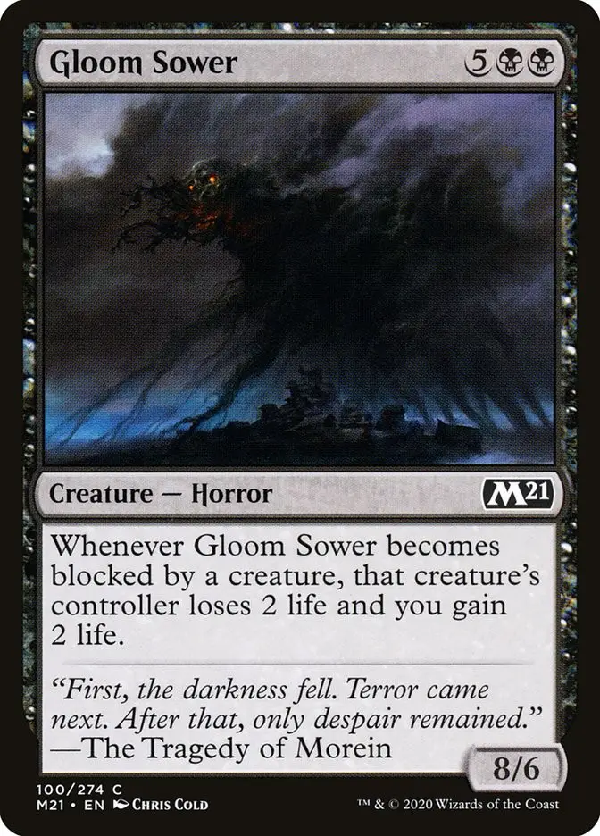 Gloom Sower (Core Set 2021)