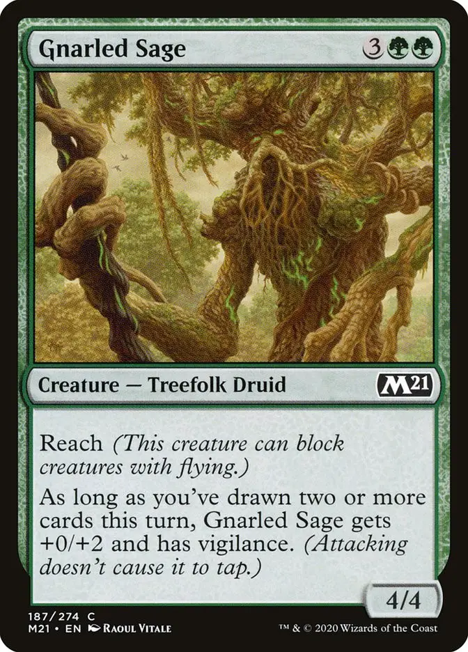 Gnarled Sage (Core Set 2021)