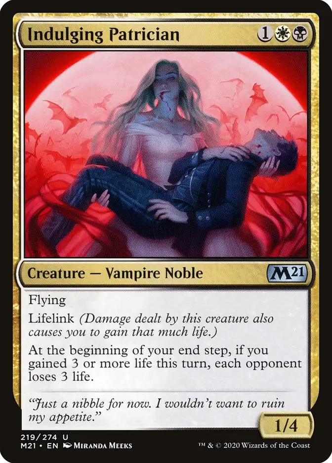 Indulging Patrician (Core Set 2021)