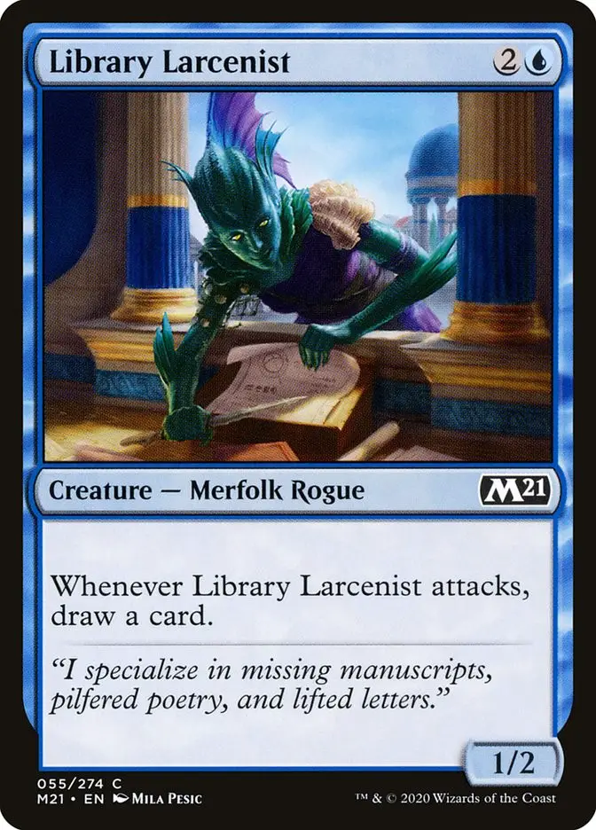Library Larcenist (Core Set 2021)