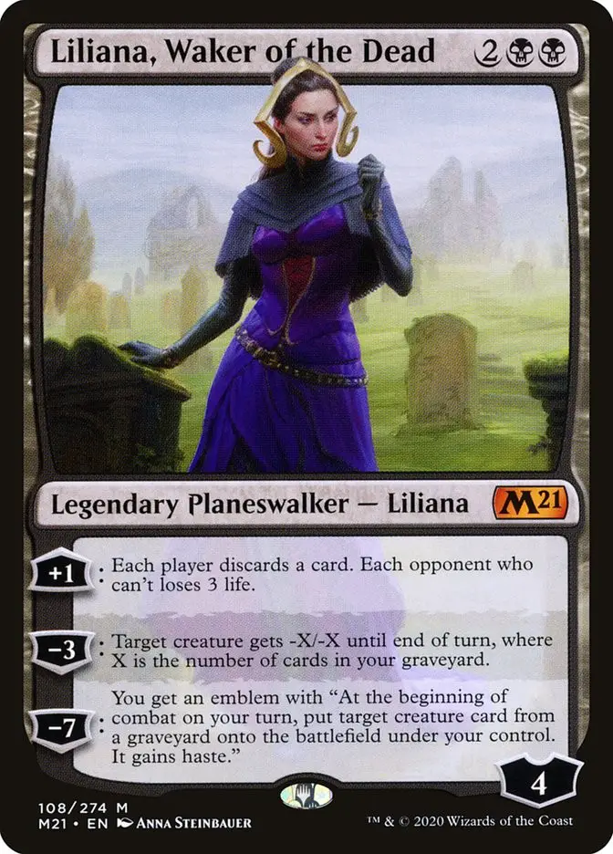 Liliana  Waker of the Dead (Core Set 2021)