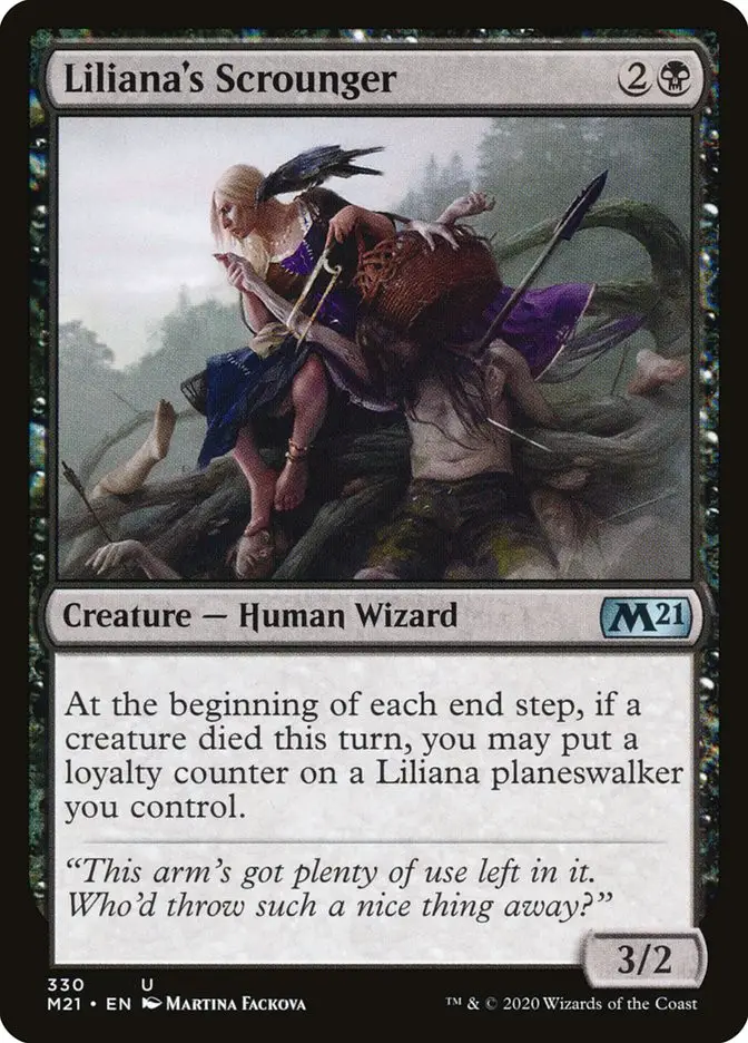 Liliana s Scrounger (Core Set 2021)