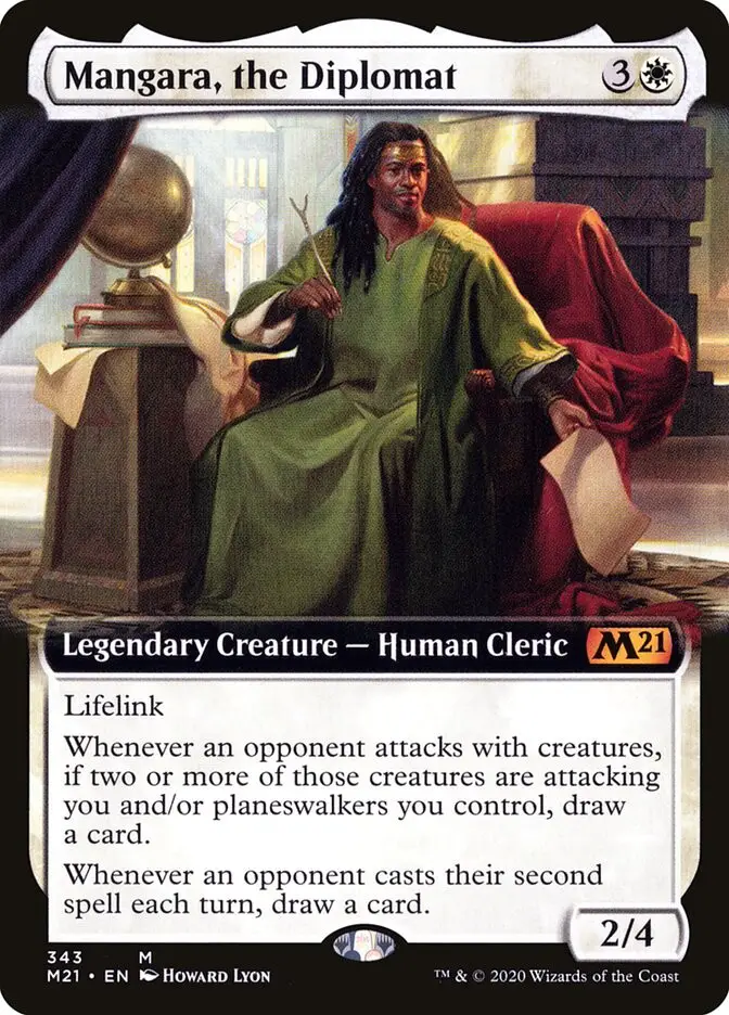 Mangara  the Diplomat (Core Set 2021)