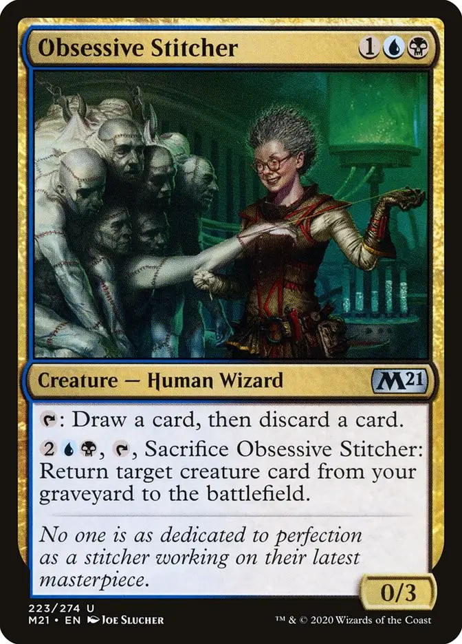 Obsessive Stitcher (Core Set 2021)