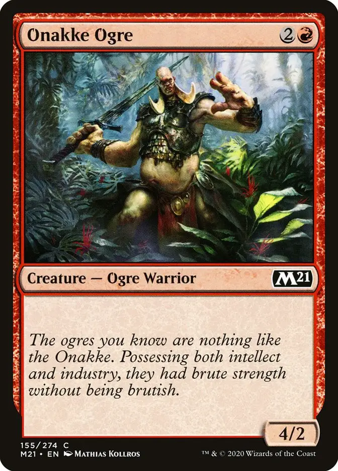 Onakke Ogre (Core Set 2021)