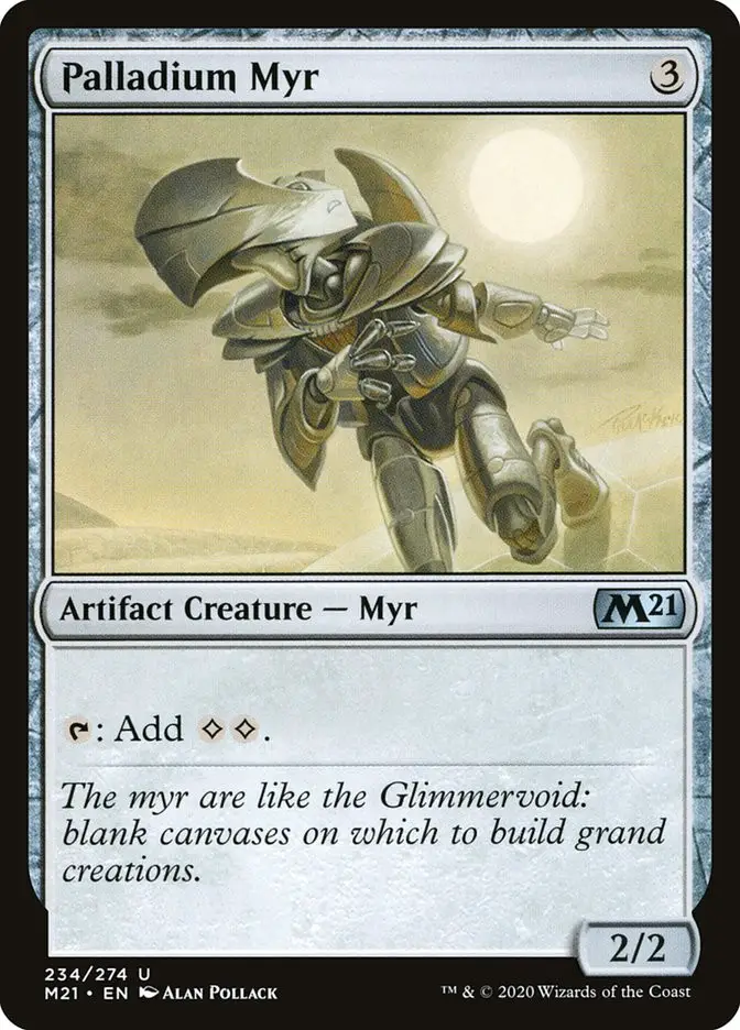 Palladium Myr (Core Set 2021)