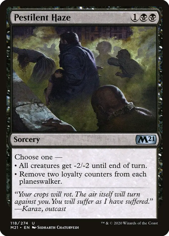 Pestilent Haze (Core Set 2021)