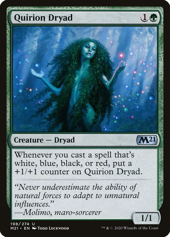 Quirion Dryad (Core Set 2021)