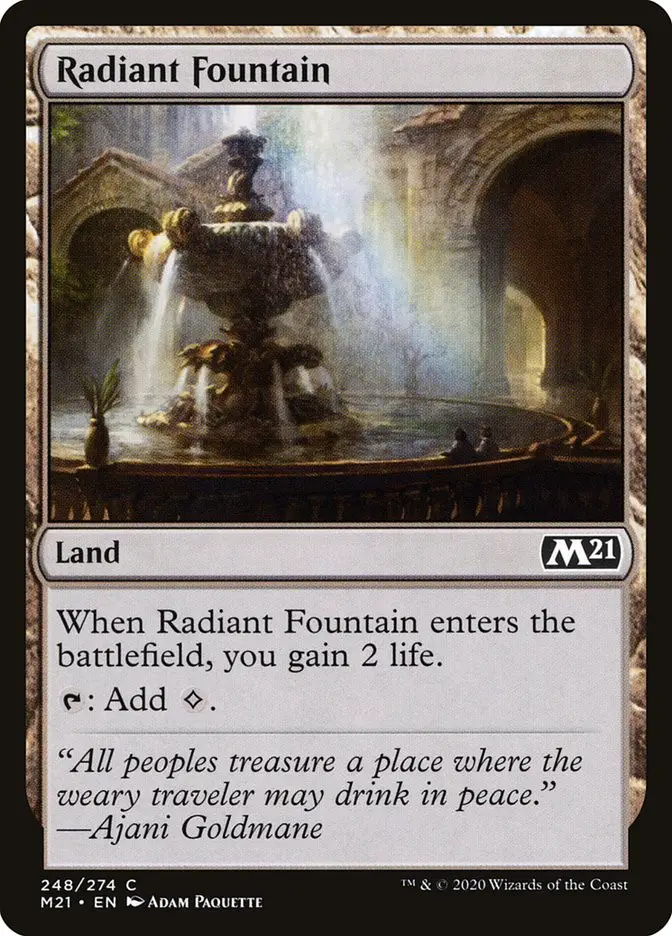 Radiant Fountain (Core Set 2021)
