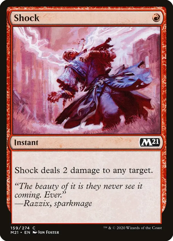 Shock (Core Set 2021)