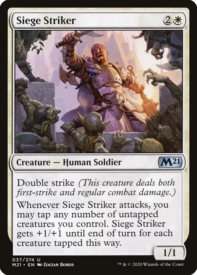 Siege Striker (Core Set 2021)