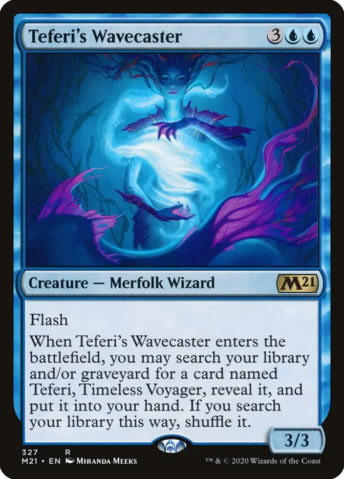 Teferi s Wavecaster (Core Set 2021)