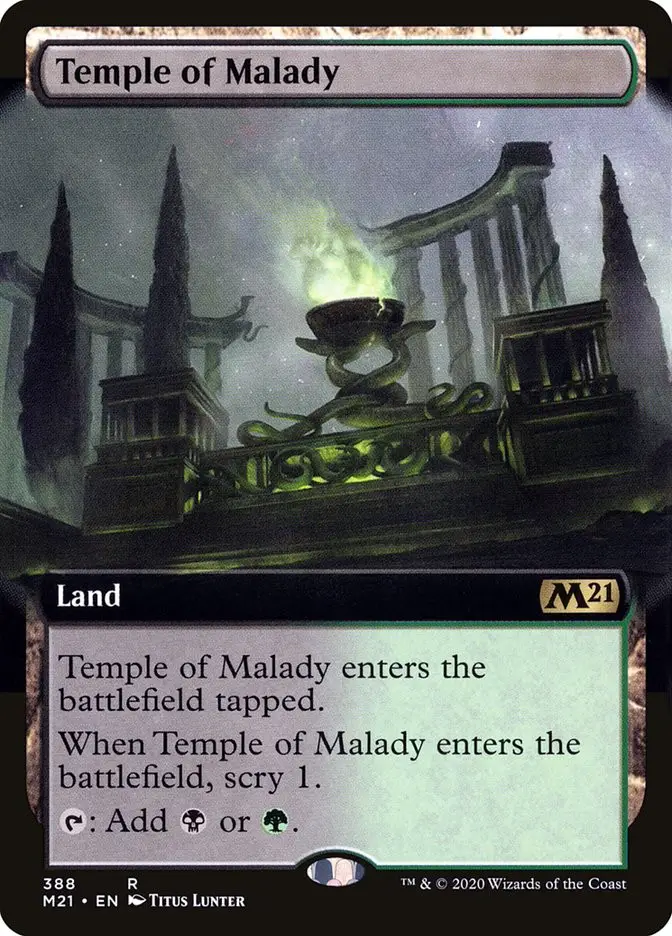 Temple of Malady (Core Set 2021)