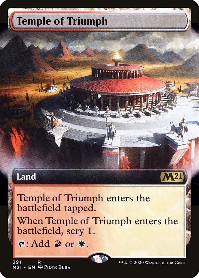 Temple of Triumph (Core Set 2021)