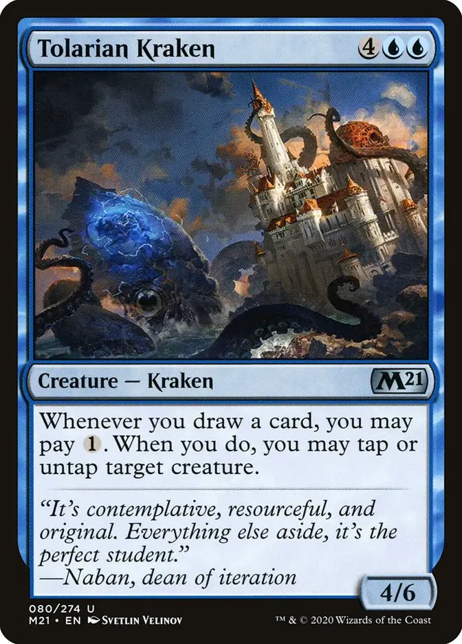 Tolarian Kraken (Core Set 2021)