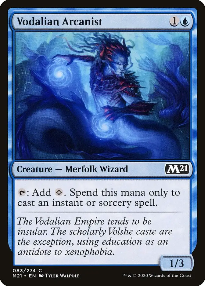 Vodalian Arcanist (Core Set 2021)