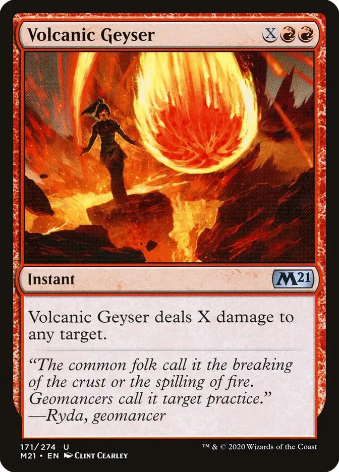 Volcanic Geyser (Core Set 2021)