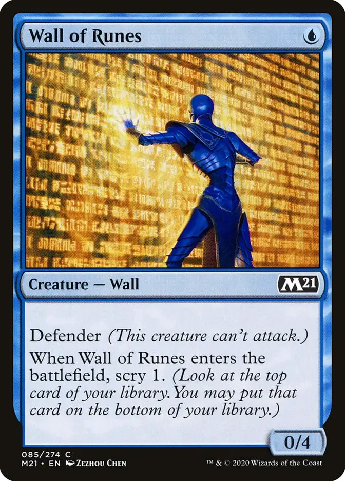 Wall of Runes (Core Set 2021)