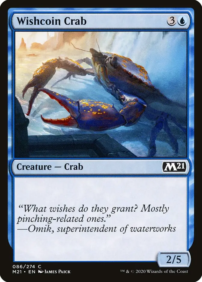 Wishcoin Crab (Core Set 2021)