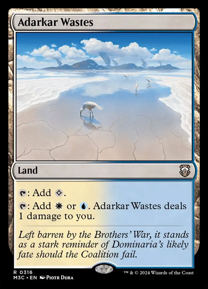 Adarkar Wastes (Modern Horizons 3 Commander)