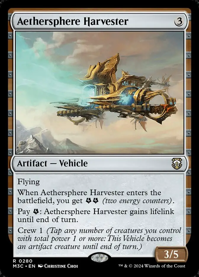 Aethersphere Harvester (Modern Horizons 3 Commander)