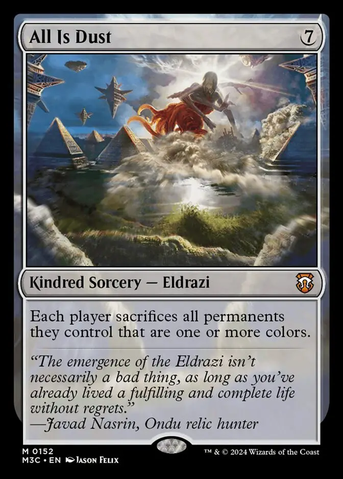All Is Dust (Modern Horizons 3 Commander)