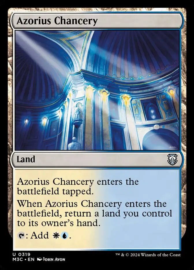 Azorius Chancery (Modern Horizons 3 Commander)