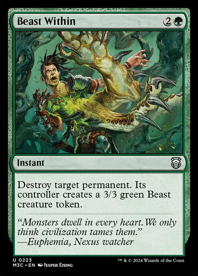 Beast Within (Modern Horizons 3 Commander)