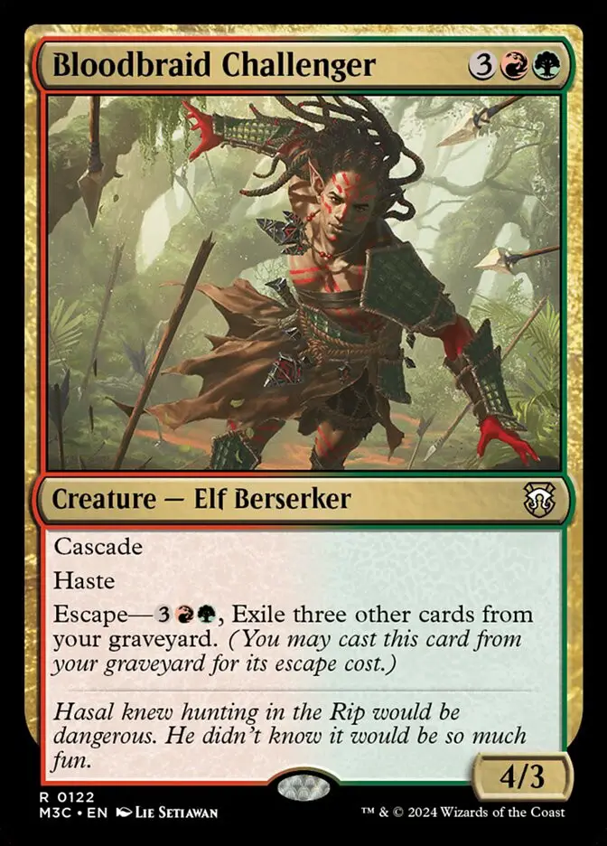 Bloodbraid Challenger (Modern Horizons 3 Commander)
