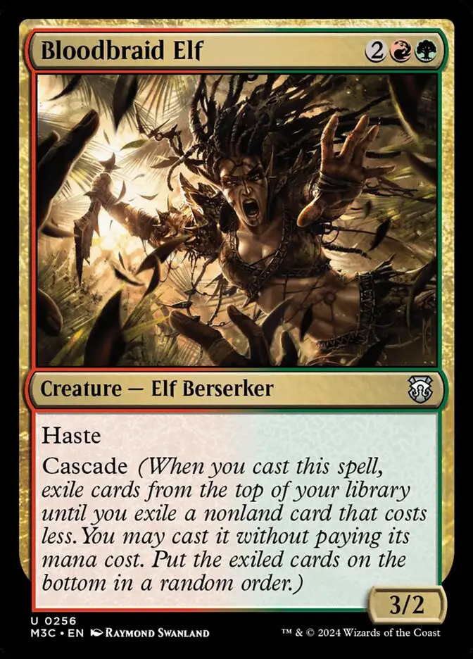 Bloodbraid Elf (Modern Horizons 3 Commander)