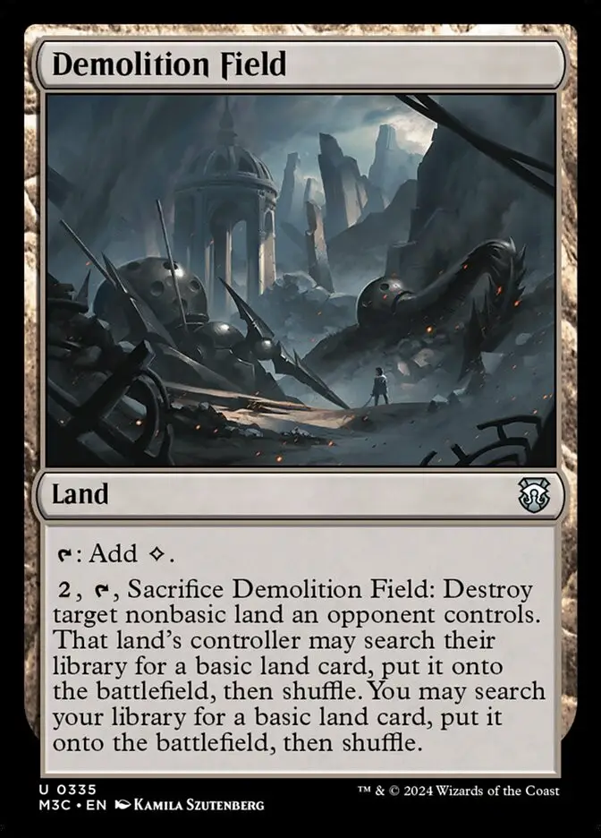 Demolition Field (Modern Horizons 3 Commander)