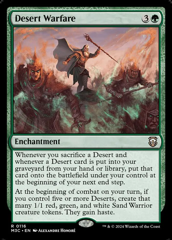 Desert Warfare (Modern Horizons 3 Commander)