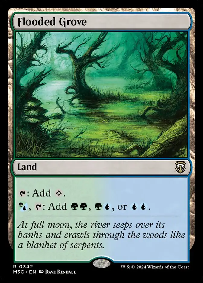 Flooded Grove (Modern Horizons 3 Commander)