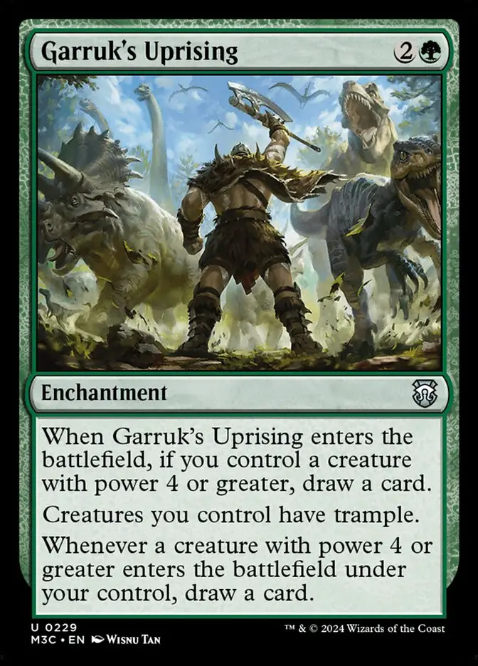 Garruk s Uprising (Modern Horizons 3 Commander)