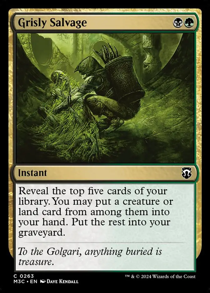 Grisly Salvage (Modern Horizons 3 Commander)
