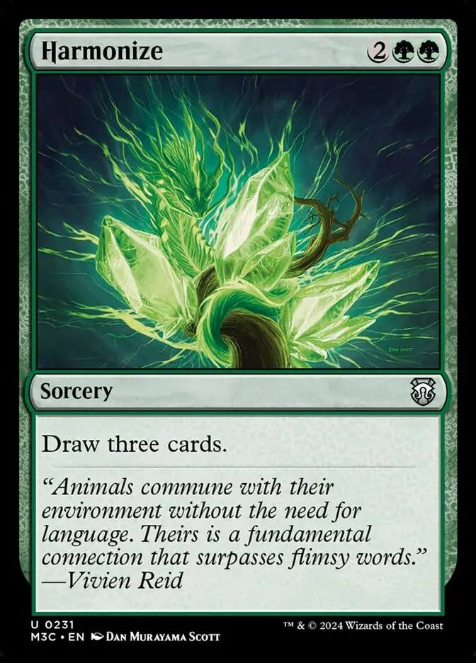 Harmonize (Modern Horizons 3 Commander)
