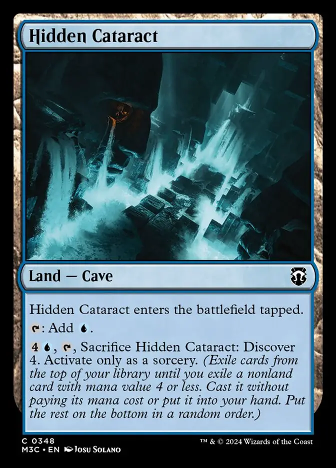 Hidden Cataract (Modern Horizons 3 Commander)