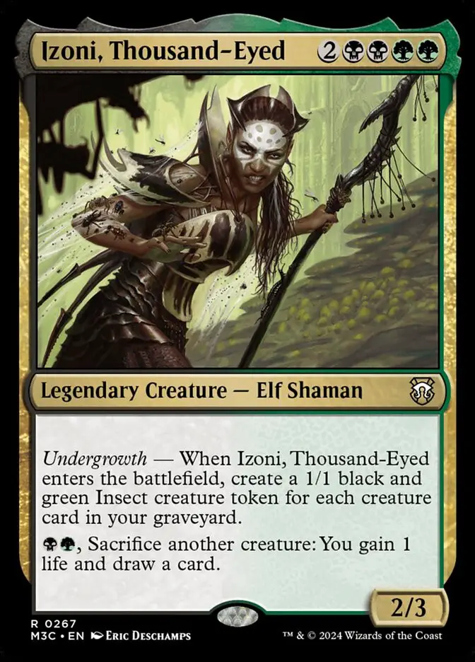 Izoni  Thousand Eyed (Modern Horizons 3 Commander)