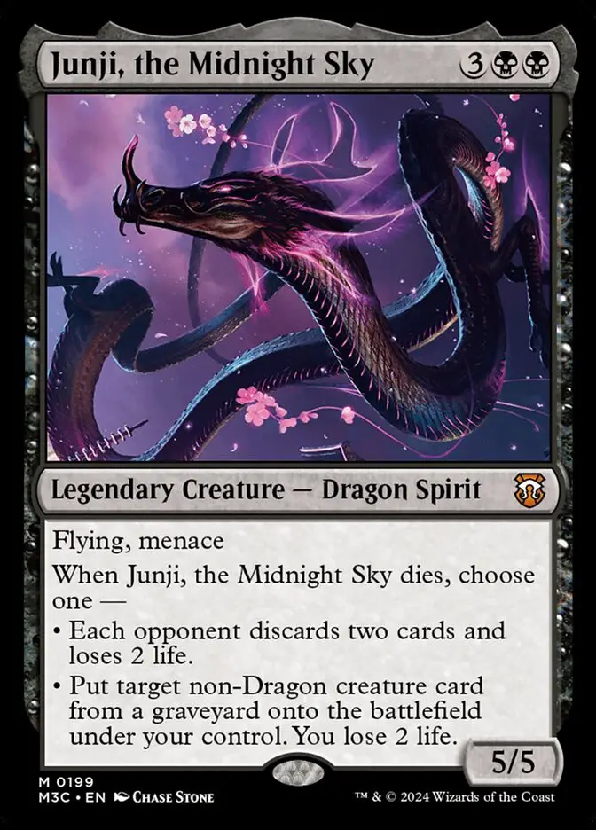 Junji  the Midnight Sky (Modern Horizons 3 Commander)