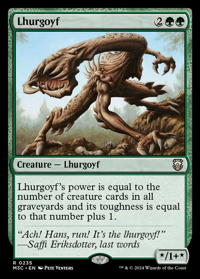 Lhurgoyf (Modern Horizons 3 Commander)
