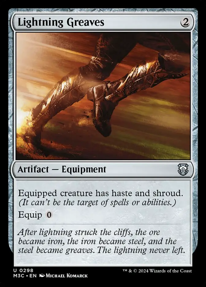 Lightning Greaves (Modern Horizons 3 Commander)