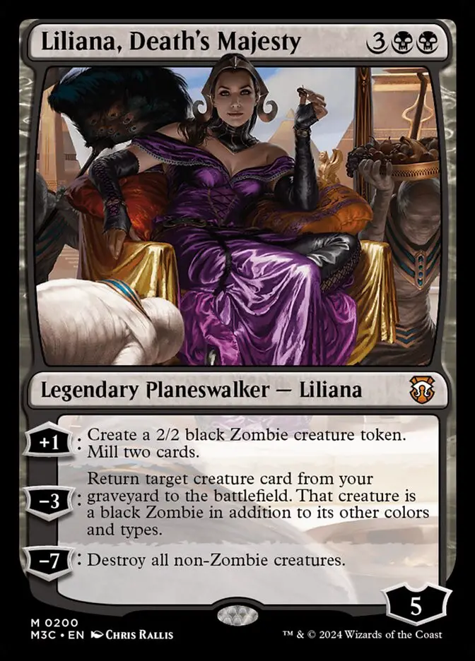 Liliana  Death s Majesty (Modern Horizons 3 Commander)