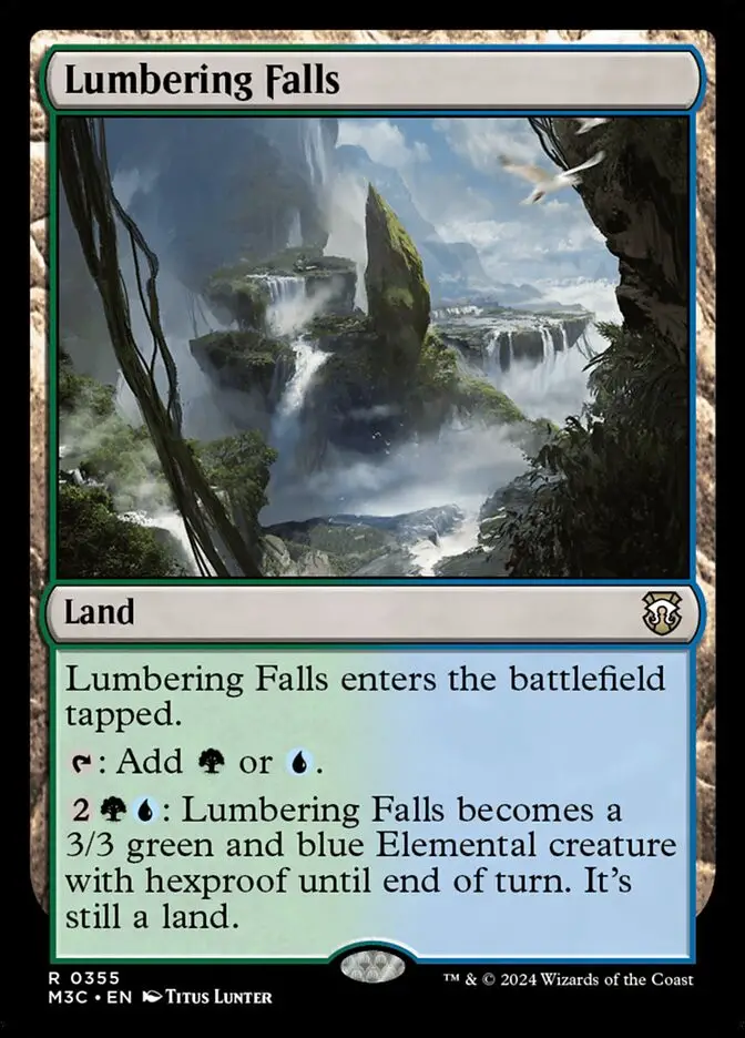 Lumbering Falls (Modern Horizons 3 Commander)