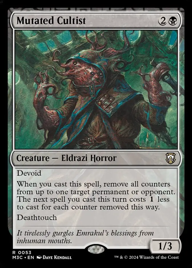 Mutated Cultist (Modern Horizons 3 Commander)