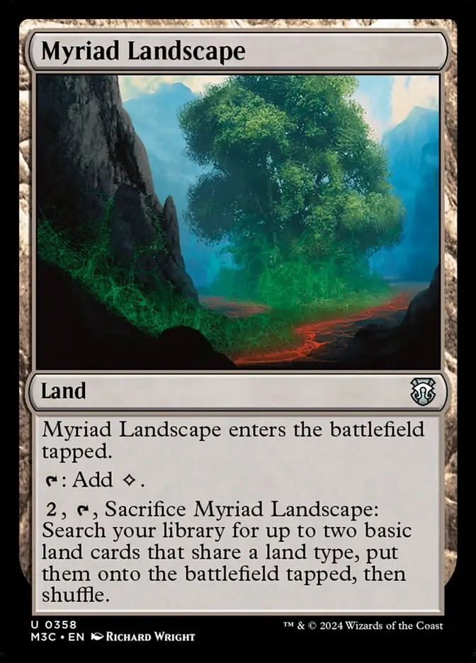 Myriad Landscape (Modern Horizons 3 Commander)