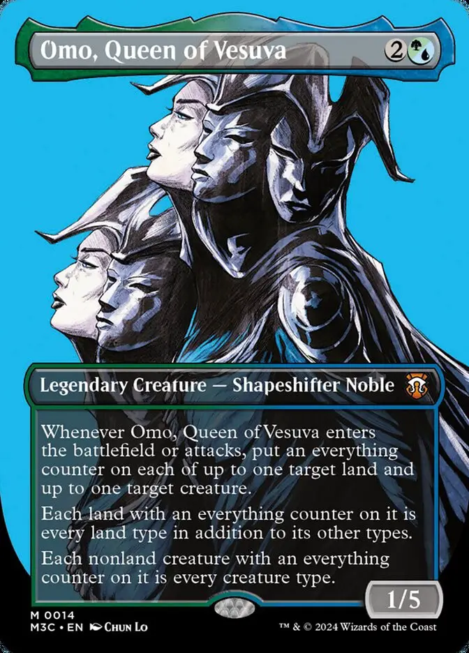 Omo  Queen of Vesuva (Modern Horizons 3 Commander)