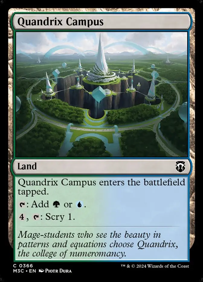 Quandrix Campus (Modern Horizons 3 Commander)