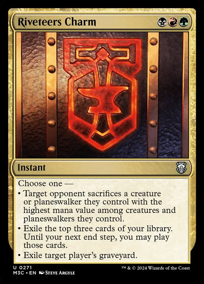 Riveteers Charm (Modern Horizons 3 Commander)