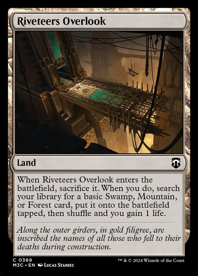 Riveteers Overlook (Modern Horizons 3 Commander)